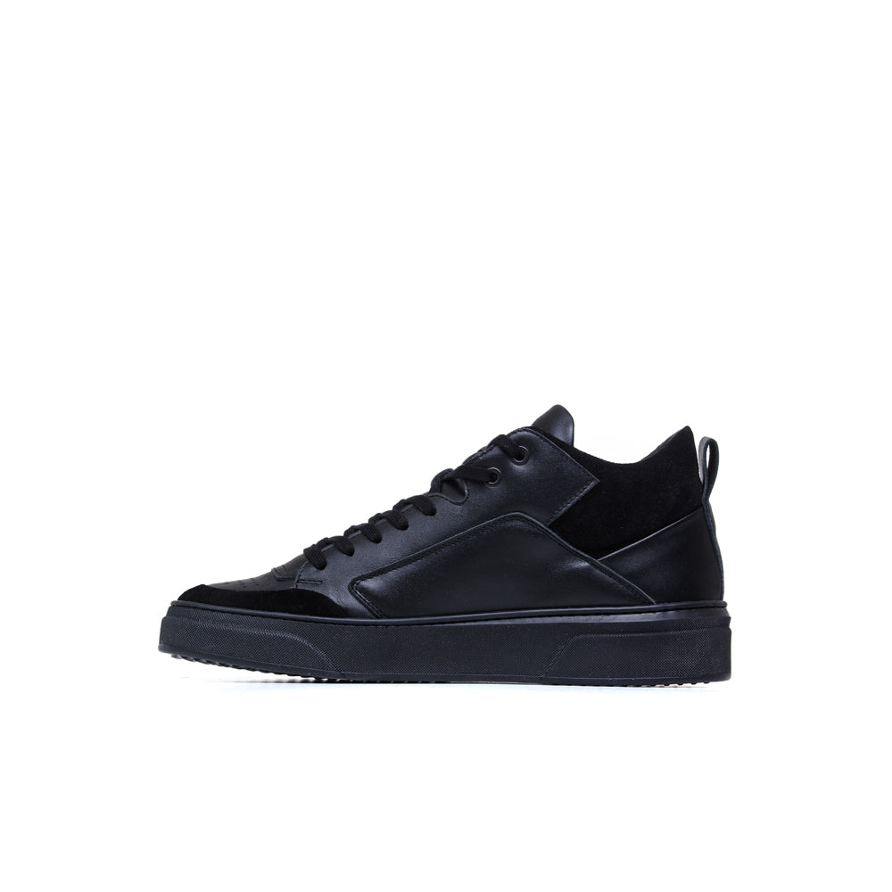 made in italy black leather footwear