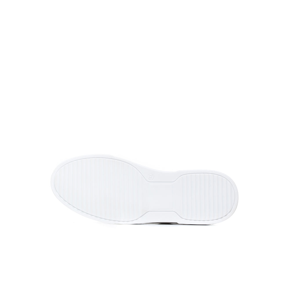 optical white rubber outsole made in Italy footwear