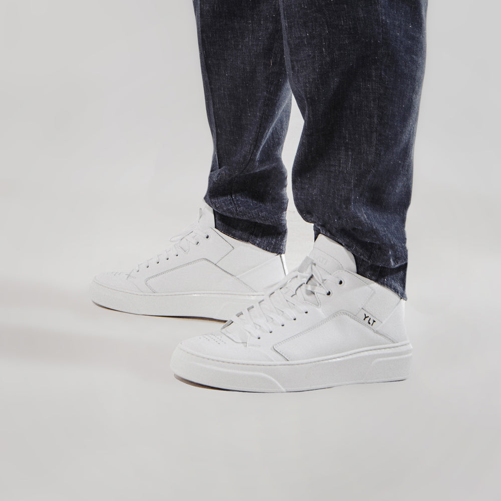 triple white italian premium footwear levis blue washed jeans