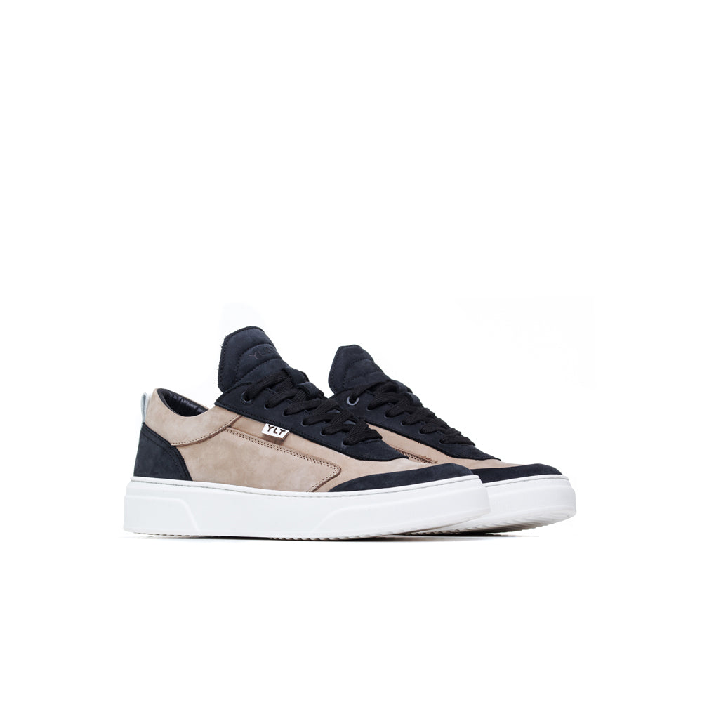 cream black nabuck handcrafted in Napoli