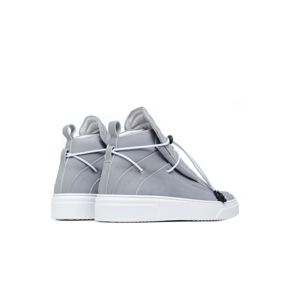premium soft nabuck handmade in Napoli sneakers 